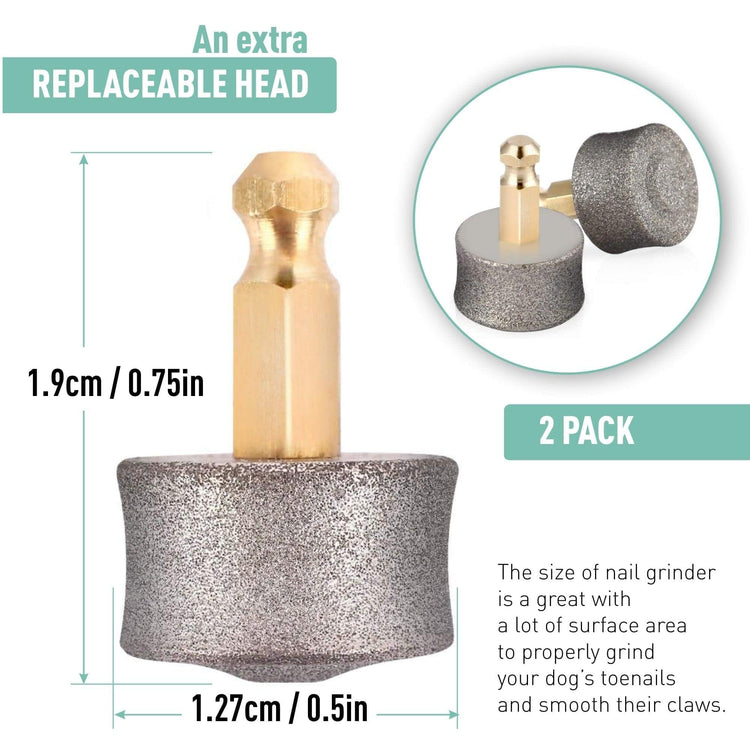 Dog & Cat Tall Nail Grinder Head