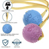 Dog Rubber Ball Tug-War Ball