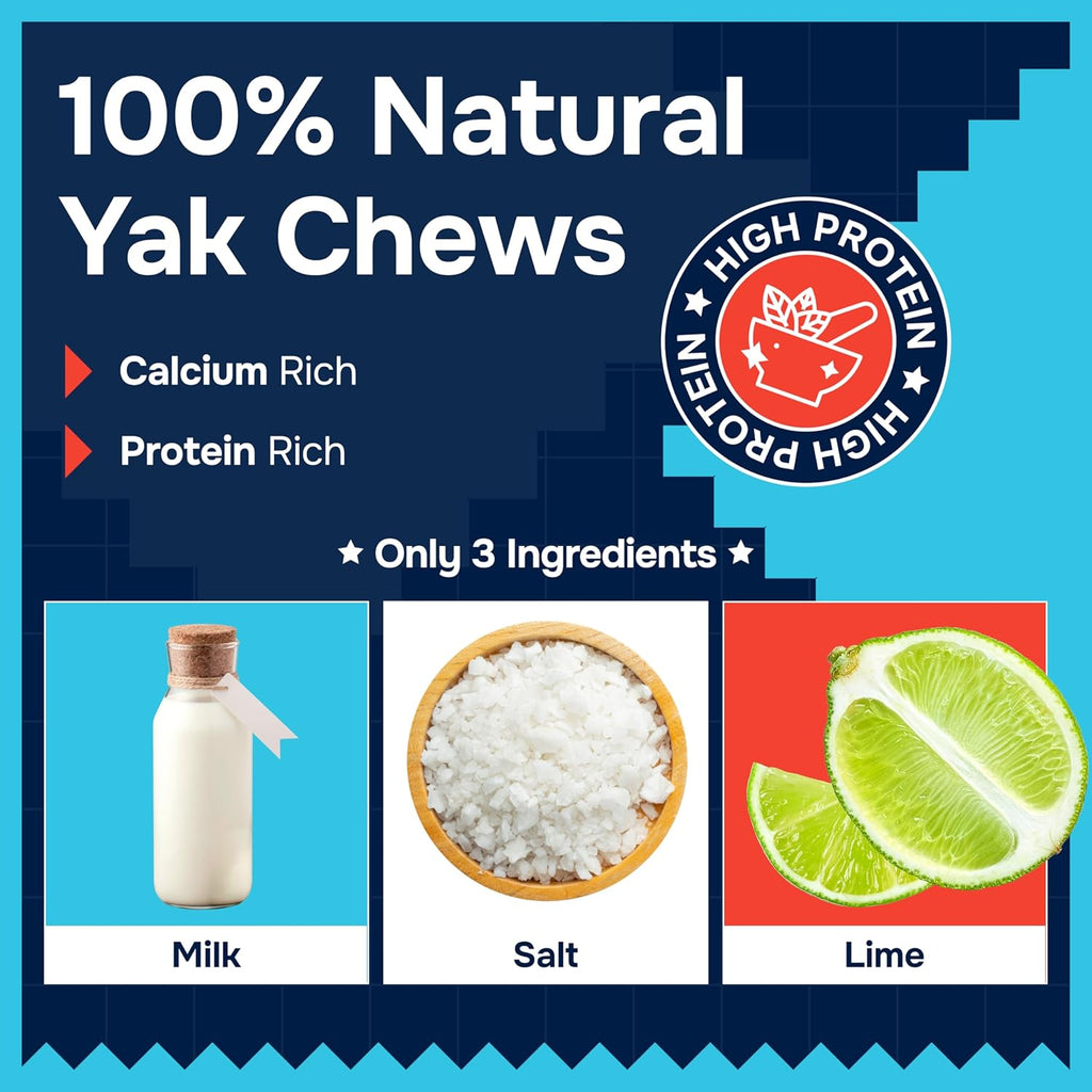 Natural Yak Cheese Himalayan Made Dog Chews