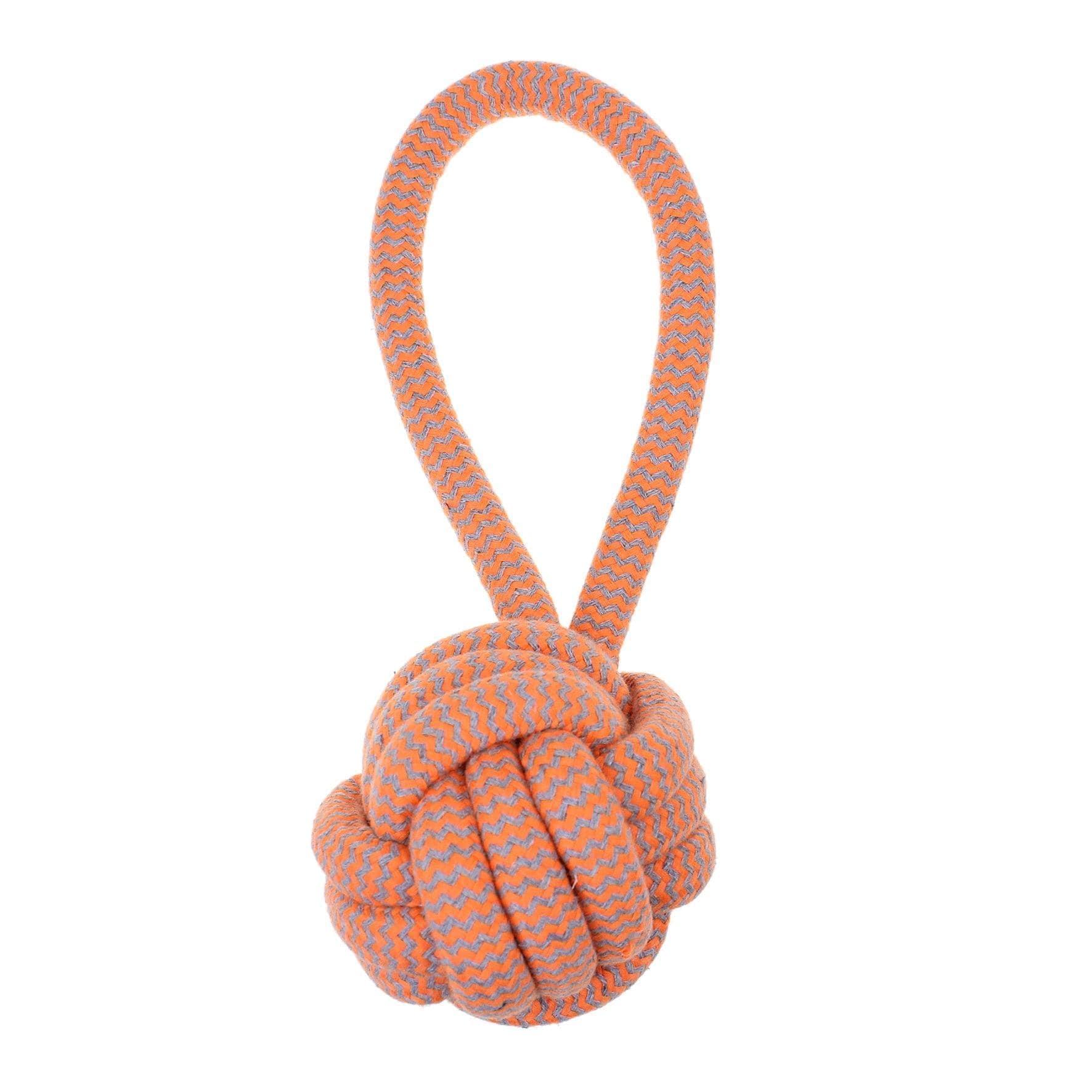 Dog Toy Rope Ball Tug-War