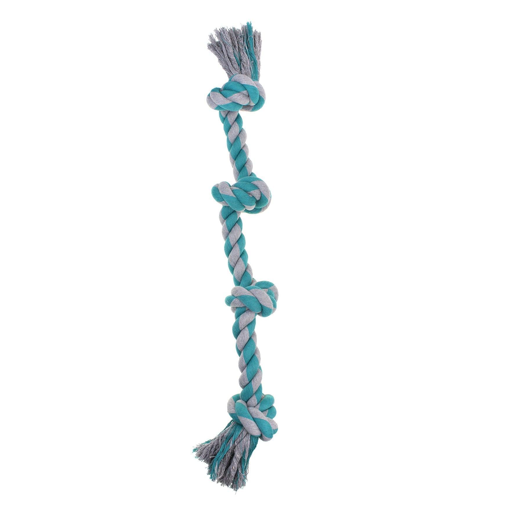 Short Dog Rope Toy Tug-War