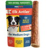 Whole Elk Antlers for Dogs - Medium - (5 Value Pack)