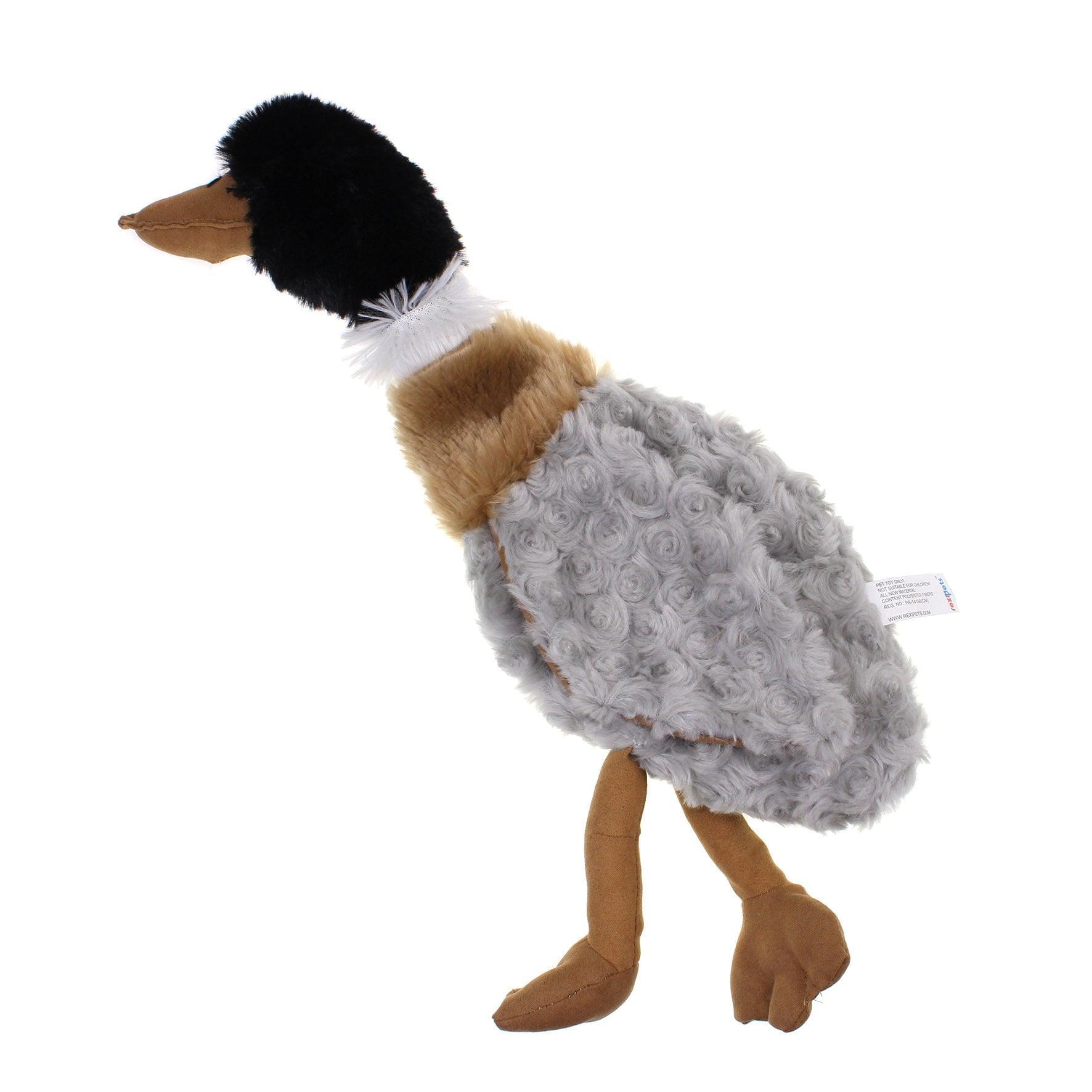Squeaky Plush Dog Toy Dancing Duck