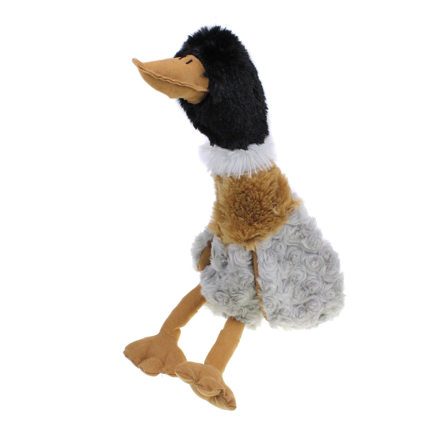 Squeaky Plush Dog Toy Dancing Duck