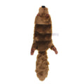 Squeaky Plush Dog Toy Ghost Raccoon