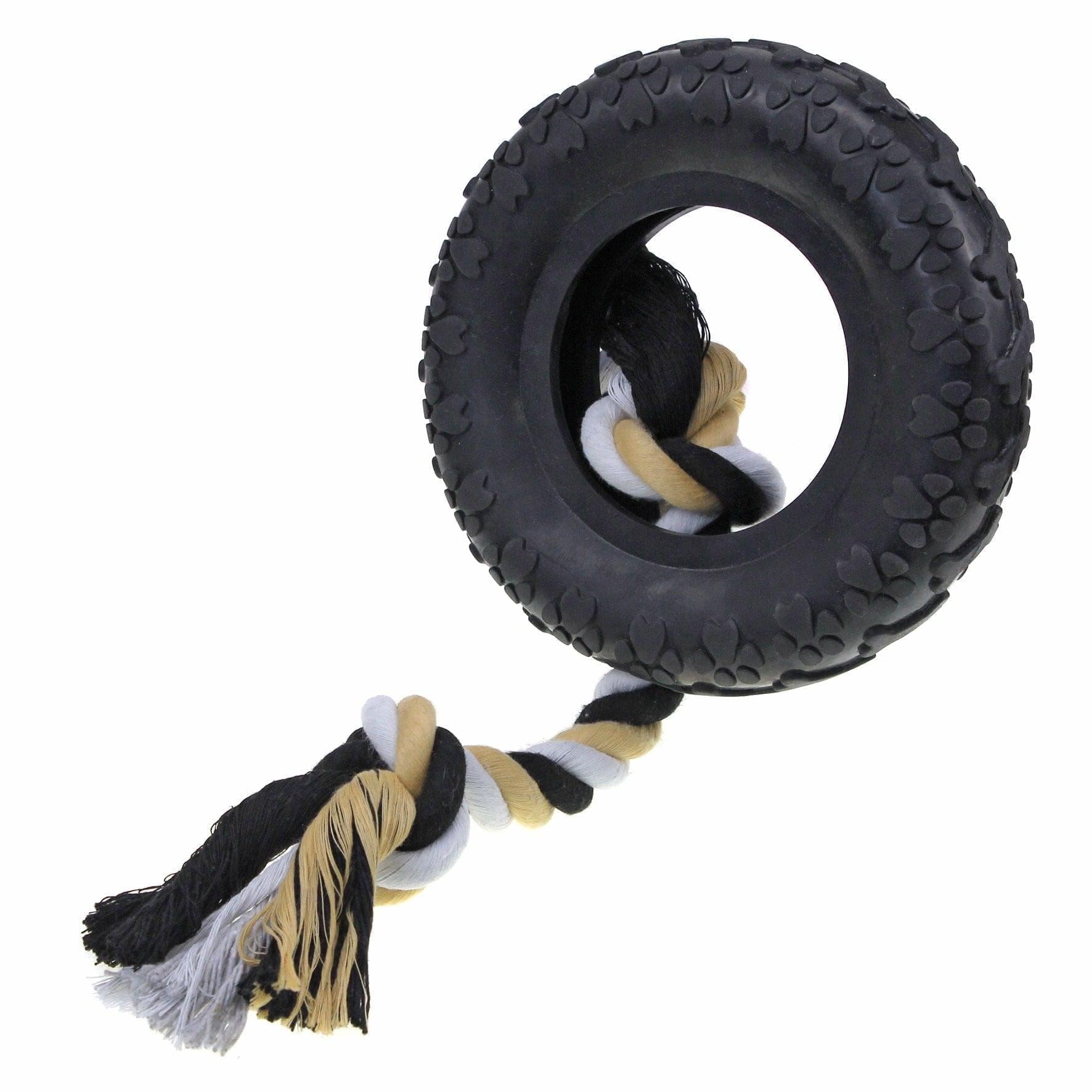 Dog Tire Toy Tug-War Tires