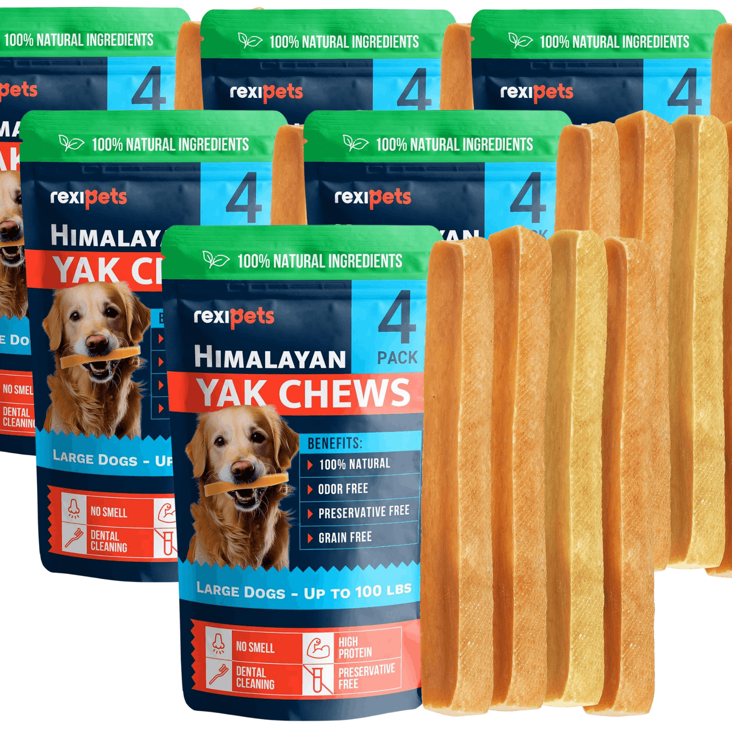 Natural Yak Cheese Himalayan Made Dog Chews
