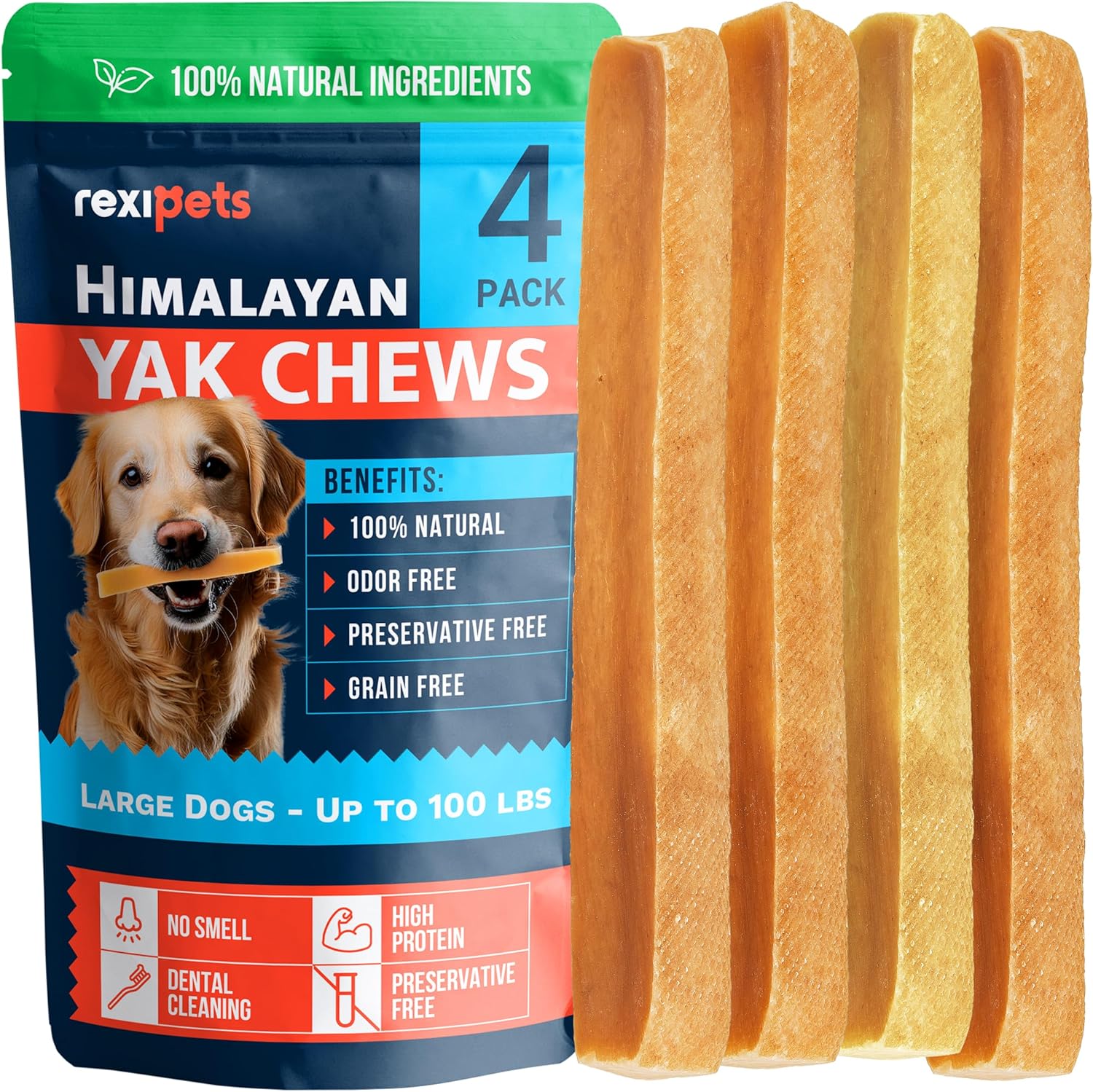 Natural Yak Cheese Himalayan Made Dog Chews