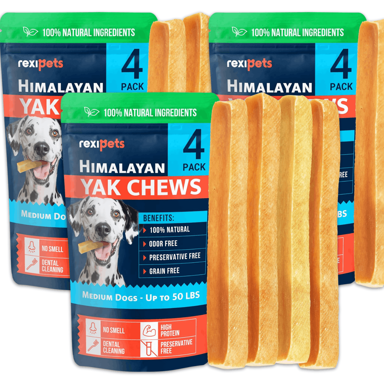 Natural Yak Cheese Himalayan Made Dog Chews