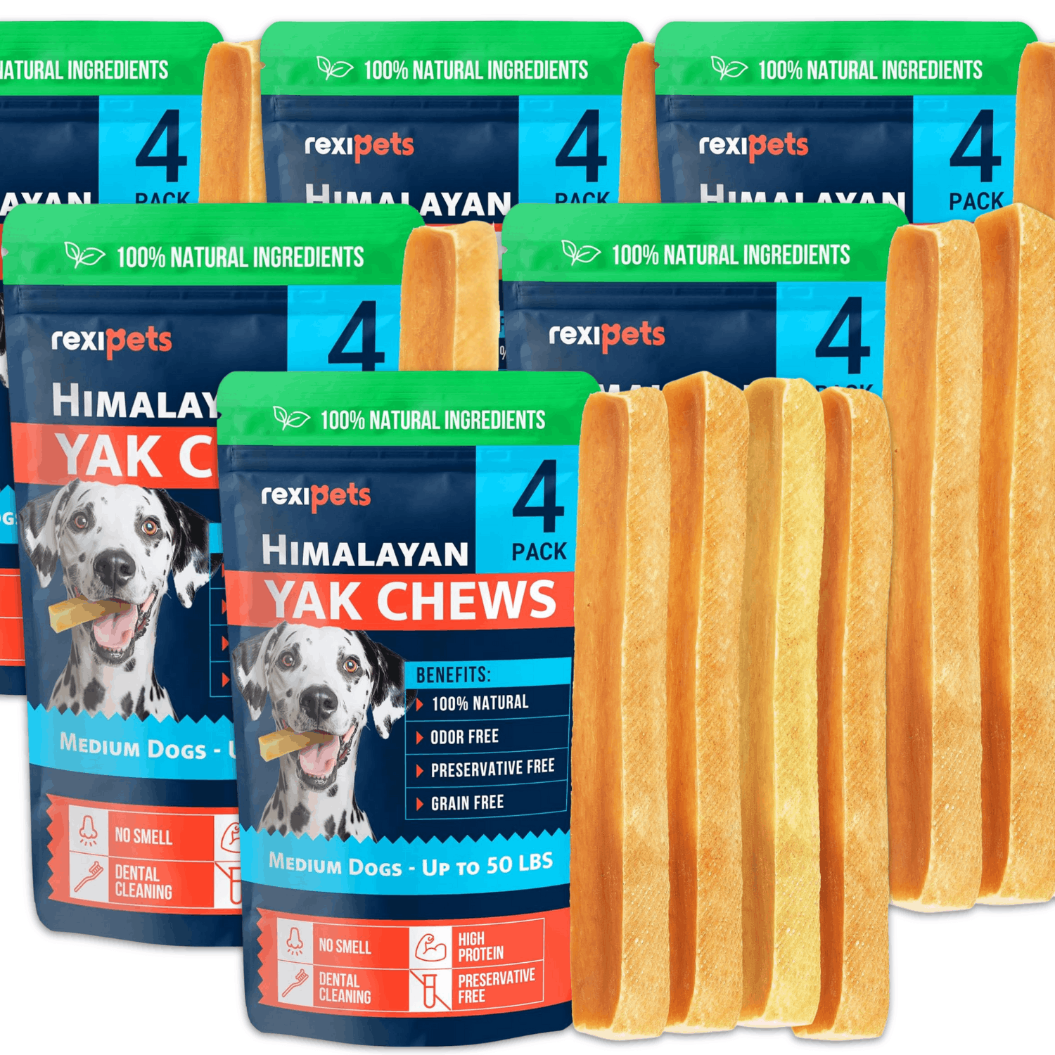 Natural Yak Cheese Himalayan Made Dog Chews