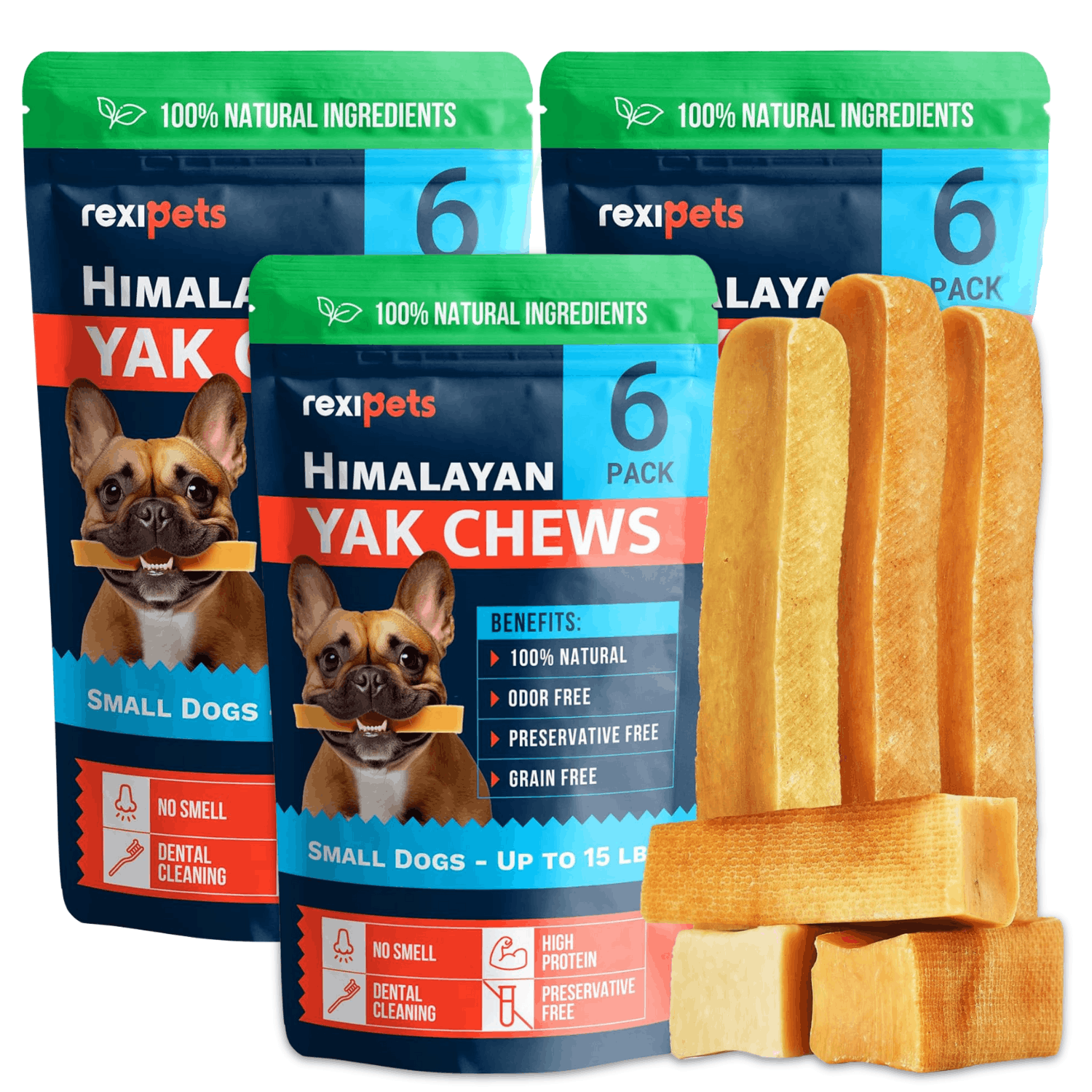 Natural Yak Cheese Himalayan Made Dog Chews