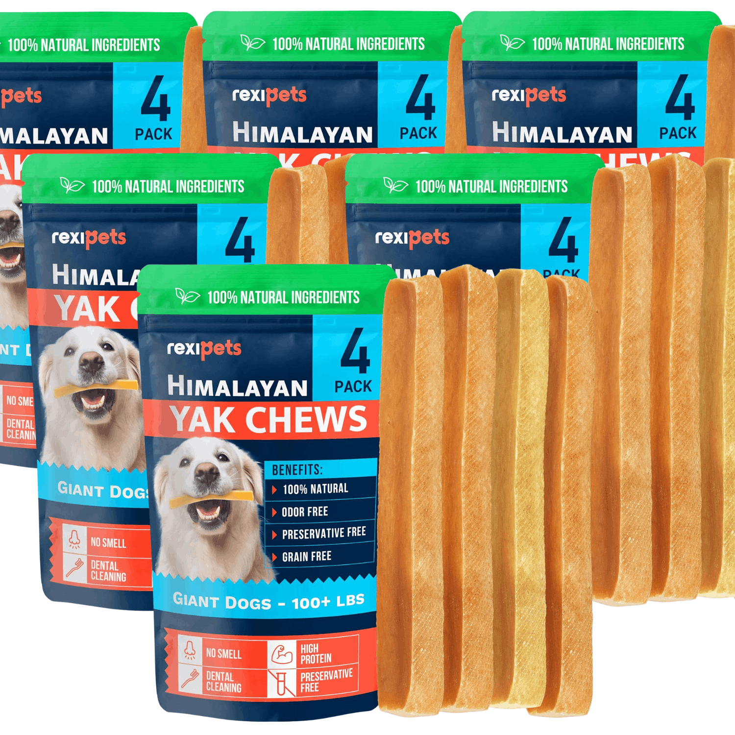 Natural Yak Cheese Himalayan Made Dog Chews