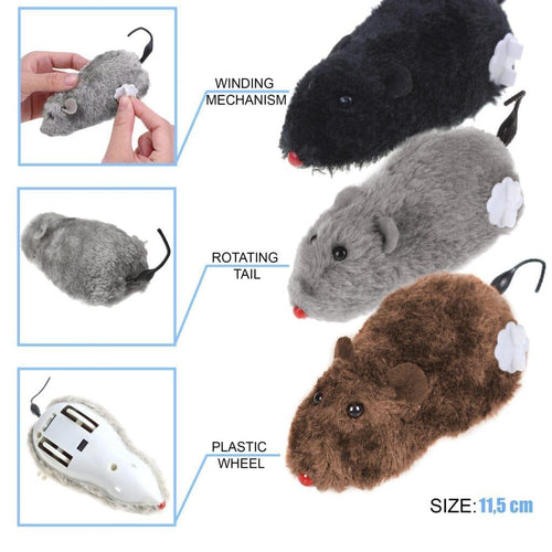 Cat Chase Toy Chase Me + Naughty Mouse + Jingle Ball Cat Toy + Cat Teaser Wand + Bird Teaser Wand