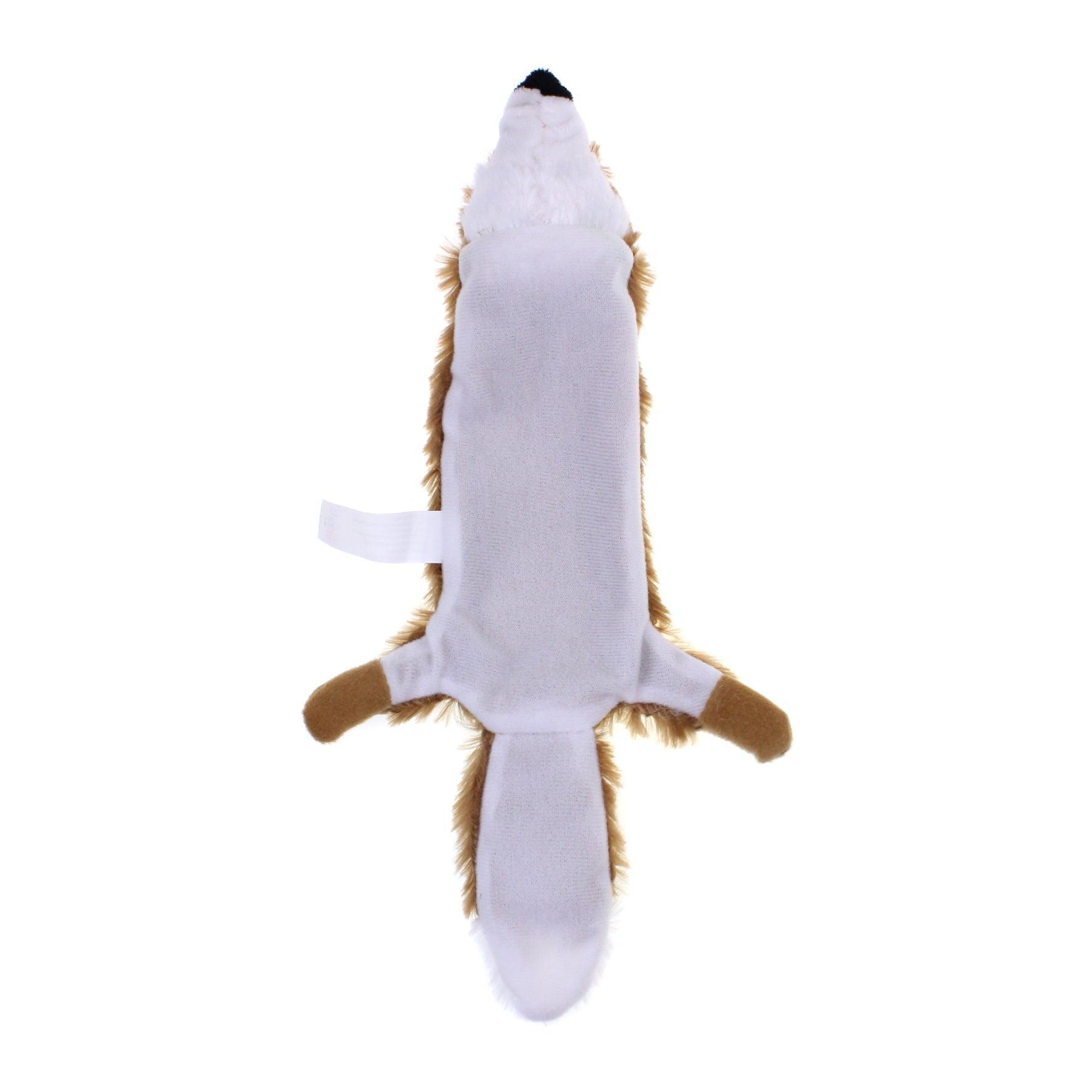 Squeaky Plush Dog Toy Speedy Fox